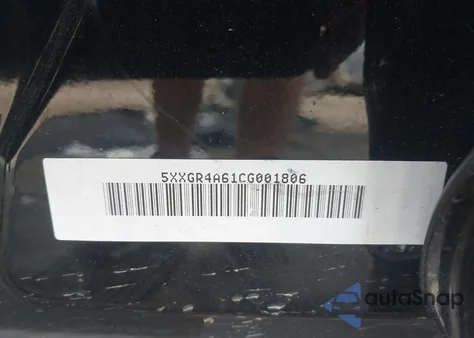 2012 Kia Optima Sx z USA, uszkodzony, nr VIN 5XXGR4A61CG001806